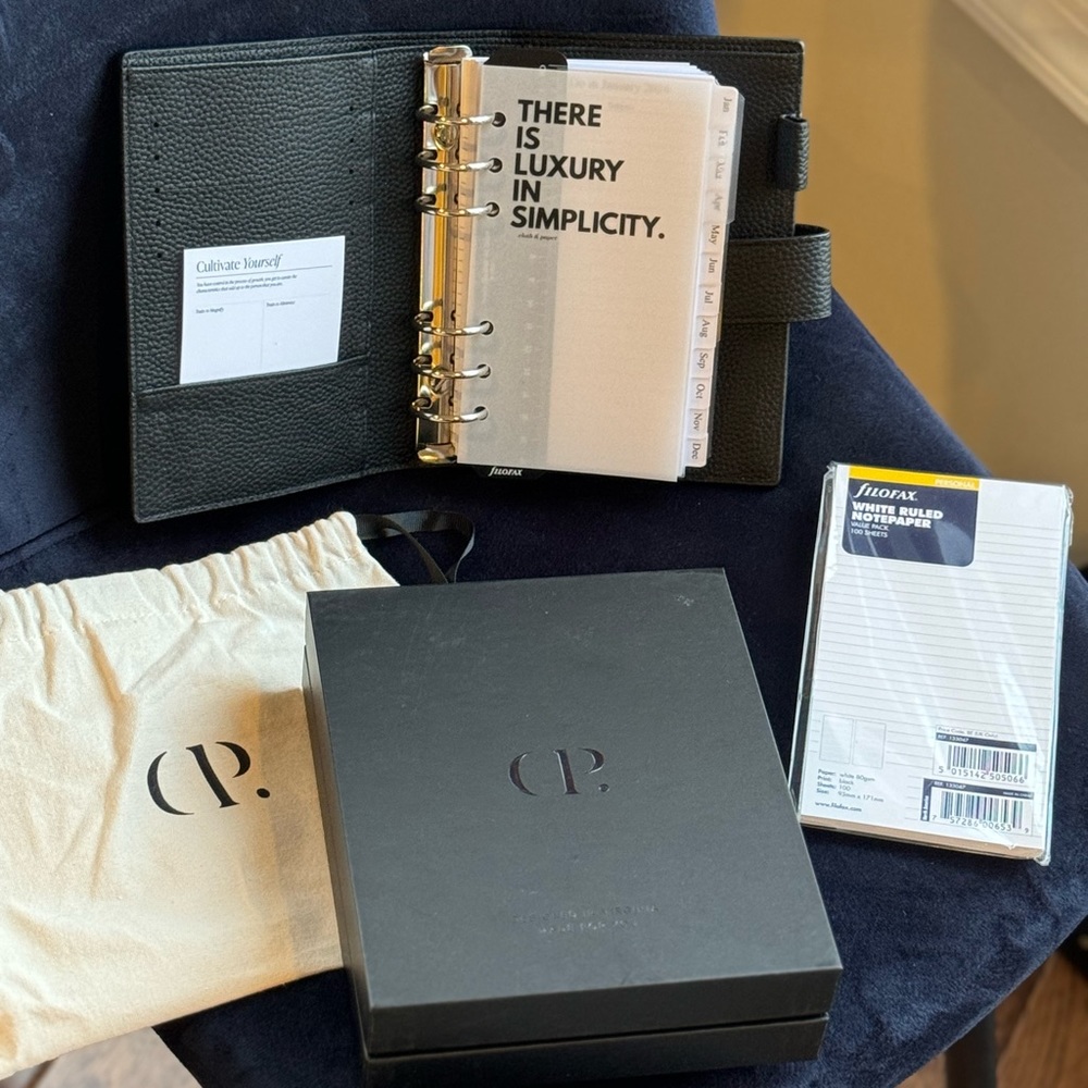Cloth & Paper Personal Planner & Inserts (7 items bundle)
